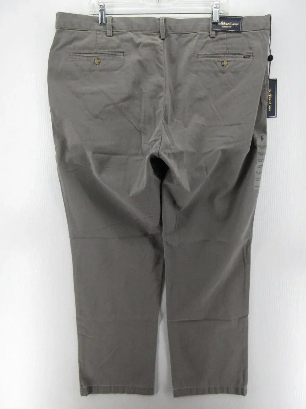 Polo Ralph Lauren Pants 44X32 Big Chino Classic Fit Trousers Preppy